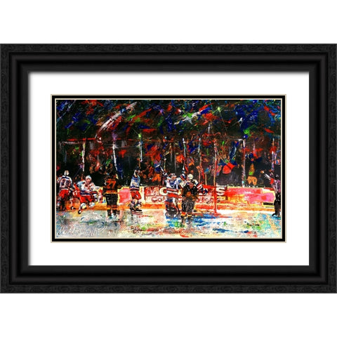 Ranger Win Black Ornate Wood Framed Art Print with Double Matting by Murray Henderson Fine Art