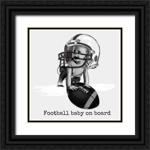 J Black Ornate Wood Framed Art Print with Double Matting by Murray Henderson Fine Art