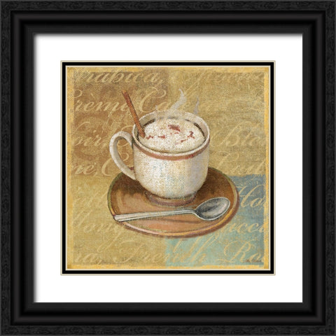 Coffee Blend I Black Ornate Wood Framed Art Print with Double Matting by Zaccheo, John