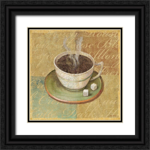 Coffee Blend III Black Ornate Wood Framed Art Print with Double Matting by Zaccheo, John
