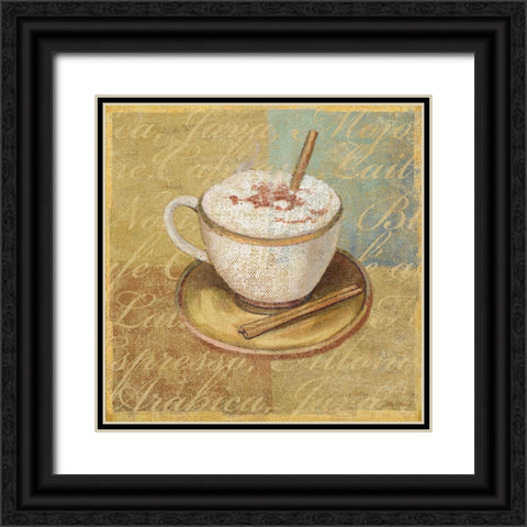 Coffee Blend IV Black Ornate Wood Framed Art Print with Double Matting by Zaccheo, John