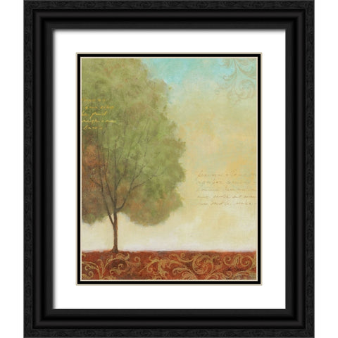 Beautiful Day II Black Ornate Wood Framed Art Print with Double Matting by Zaccheo, John