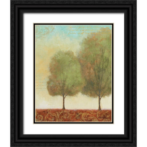 Beautiful Day III Black Ornate Wood Framed Art Print with Double Matting by Zaccheo, John