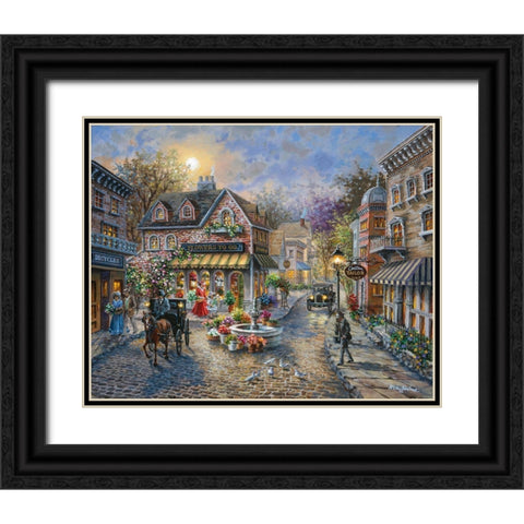 Rememberance Black Ornate Wood Framed Art Print with Double Matting by Boehme, Nicky