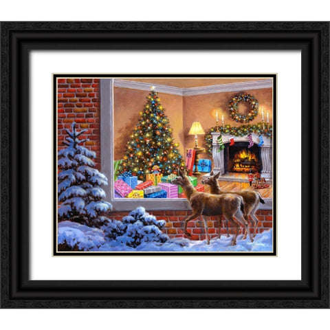 You Better Be Good Black Ornate Wood Framed Art Print with Double Matting by Boehme, Nicky