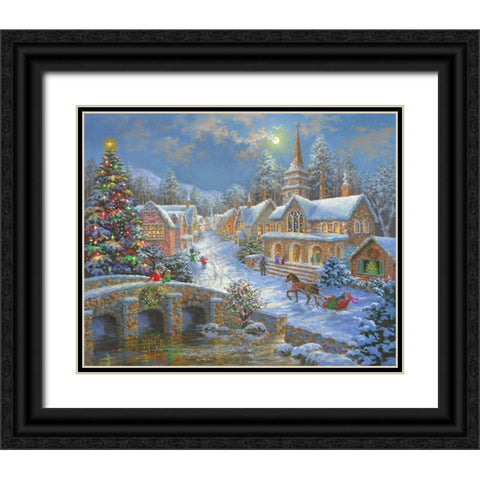 Heaven On Earth 2 Black Ornate Wood Framed Art Print with Double Matting by Boehme, Nicky