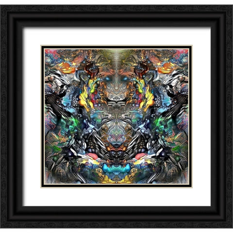 Guardian of Chapultepec Black Ornate Wood Framed Art Print with Double Matting by Gavidia, Pedro
