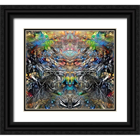 Resurrection Black Ornate Wood Framed Art Print with Double Matting by Gavidia, Pedro