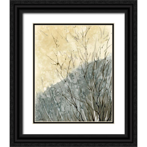 Gold Ridge Black Ornate Wood Framed Art Print with Double Matting by Randy Noble Fine Art