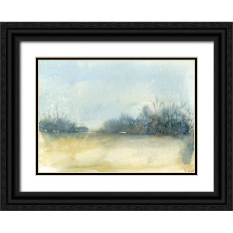 Sunny Fog Black Ornate Wood Framed Art Print with Double Matting by Randy Noble Fine Art