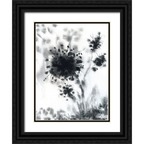 New Life Black Ornate Wood Framed Art Print with Double Matting by Randy Noble Fine Art