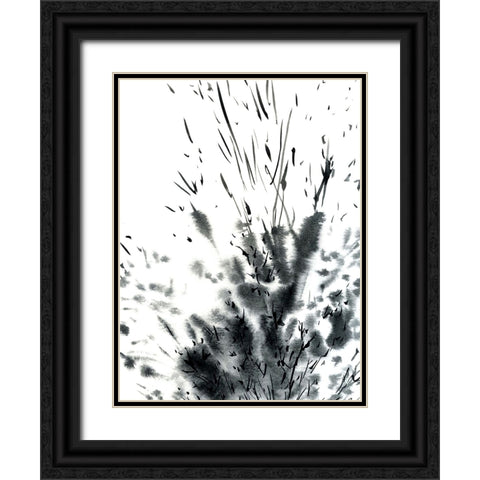 Primitive Black Ornate Wood Framed Art Print with Double Matting by Randy Noble Fine Art