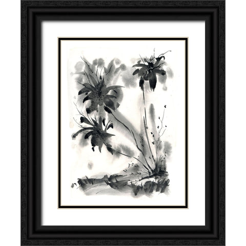 Tropics Black Ornate Wood Framed Art Print with Double Matting by Randy Noble Fine Art