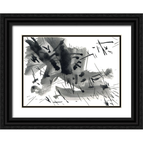 Charged Black Ornate Wood Framed Art Print with Double Matting by Randy Noble Fine Art