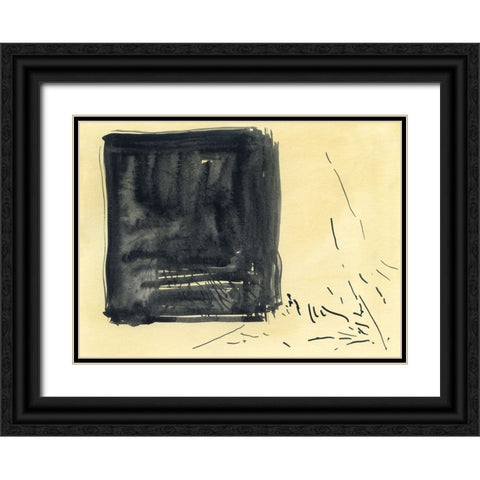 Complex Black Ornate Wood Framed Art Print with Double Matting by Randy Noble Fine Art