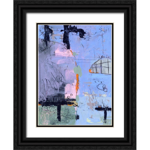 The Break Out Black Ornate Wood Framed Art Print with Double Matting by Randy Noble Fine Art