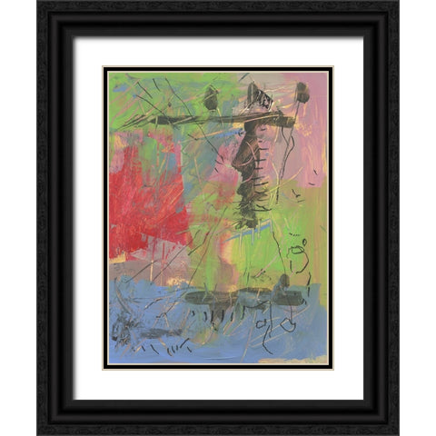 Rejoice Black Ornate Wood Framed Art Print with Double Matting by Randy Noble Fine Art