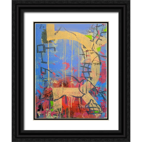 Progression Black Ornate Wood Framed Art Print with Double Matting by Randy Noble Fine Art
