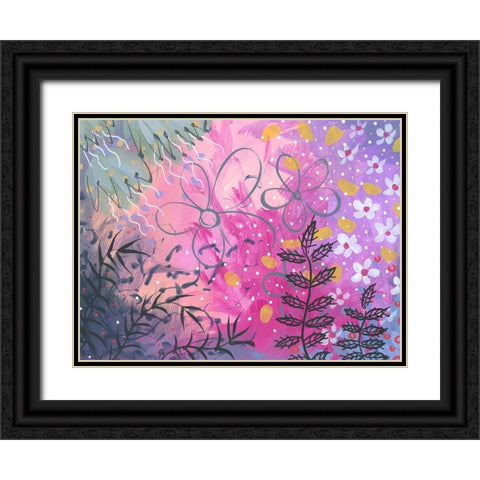 Color Range Black Ornate Wood Framed Art Print with Double Matting by Randy Noble Fine Art