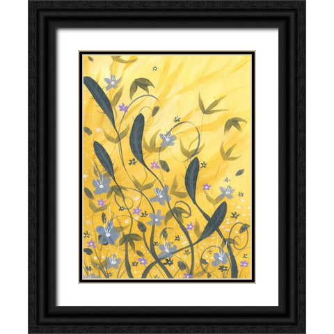 Gracious Bend Black Ornate Wood Framed Art Print with Double Matting by Randy Noble Fine Art