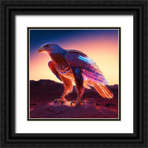 Desert Of Dreams 7 Black Ornate Wood Framed Art Print with Double Matting by Heere, Ray