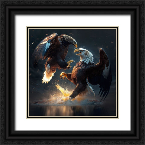 Desert Of Dreams 11 Black Ornate Wood Framed Art Print with Double Matting by Heere, Ray