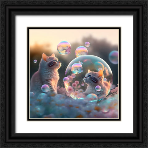 Mystical Morning 26 Black Ornate Wood Framed Art Print with Double Matting by Heere, Ray