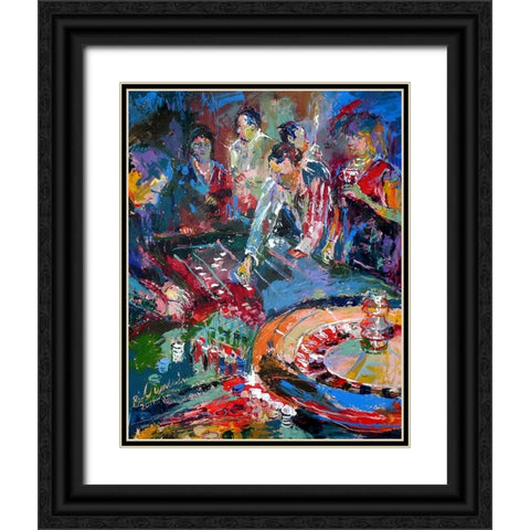 P1130135 Black Ornate Wood Framed Art Print with Double Matting by Wallich, Richard