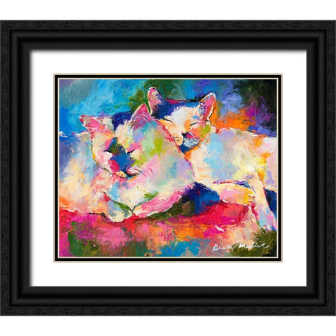 Mac+Jack Black Ornate Wood Framed Art Print with Double Matting by Wallich, Richard
