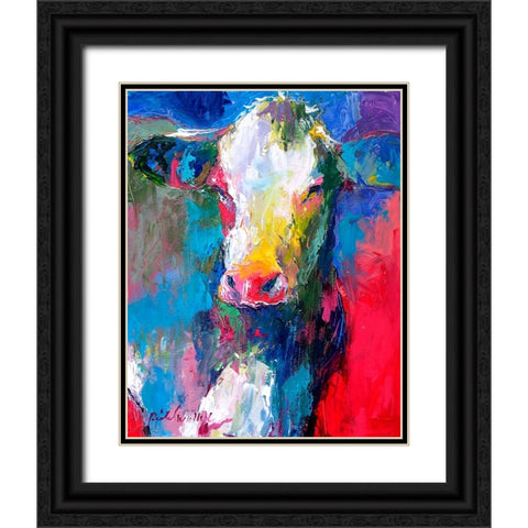 Art Cow 2 Black Ornate Wood Framed Art Print with Double Matting by Wallich, Richard