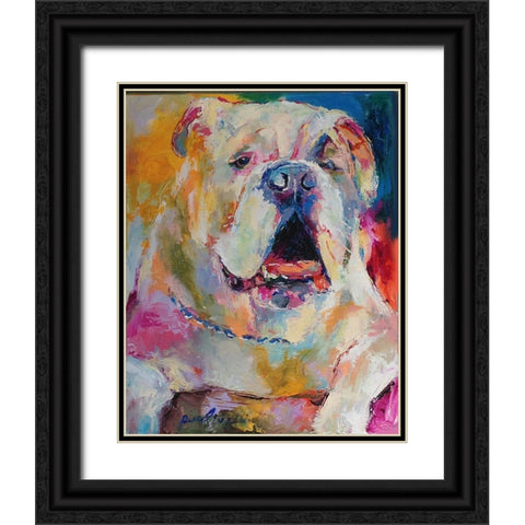 Art Bull - IMG_4209 Black Ornate Wood Framed Art Print with Double Matting by Wallich, Richard