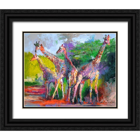 artgirra Black Ornate Wood Framed Art Print with Double Matting by Wallich, Richard