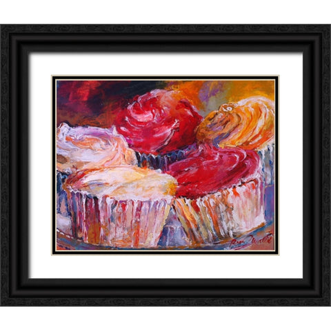 Cup Black Ornate Wood Framed Art Print with Double Matting by Wallich, Richard