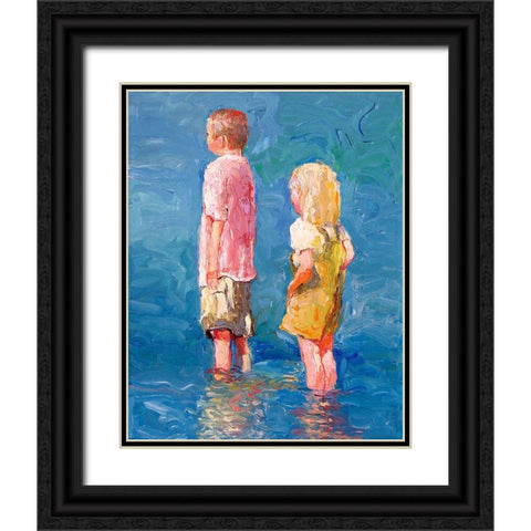 Coronado Black Ornate Wood Framed Art Print with Double Matting by Wallich, Richard