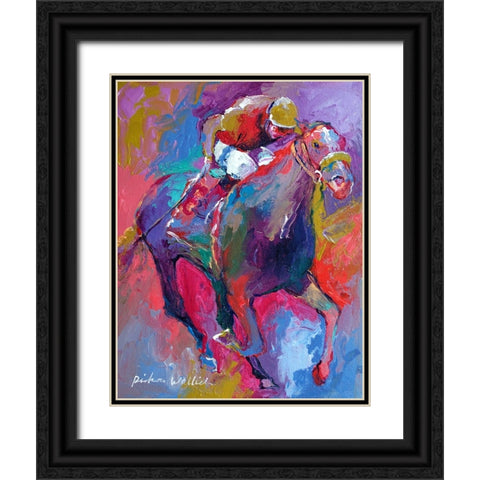 Pimlico Black Ornate Wood Framed Art Print with Double Matting by Wallich, Richard