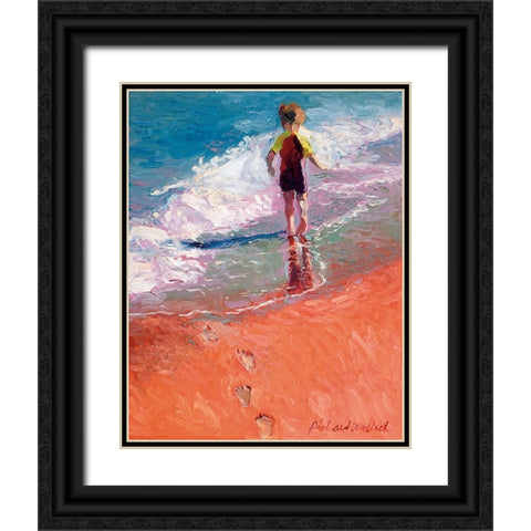 Jaden 1 Black Ornate Wood Framed Art Print with Double Matting by Wallich, Richard