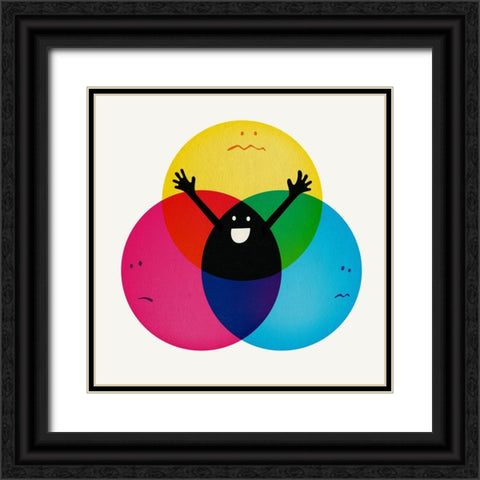 Nobodys Child Final Black Ornate Wood Framed Art Print with Double Matting by Farkas, Robert