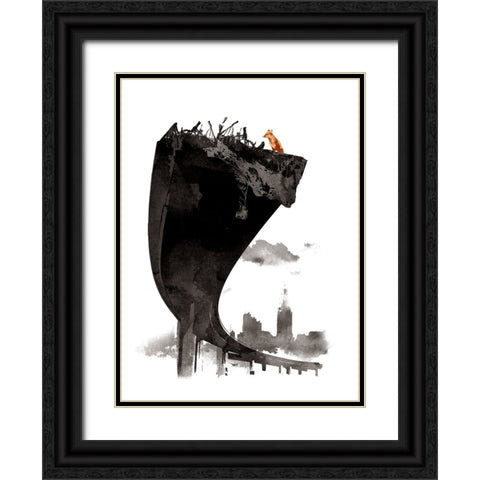 The Last Of Us Black Ornate Wood Framed Art Print with Double Matting by Farkas, Robert