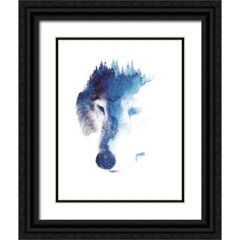 Through Many Storms Black Ornate Wood Framed Art Print with Double Matting by Farkas, Robert
