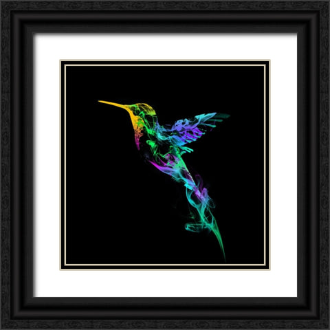 Strange Smoke Black Ornate Wood Framed Art Print with Double Matting by Farkas, Robert