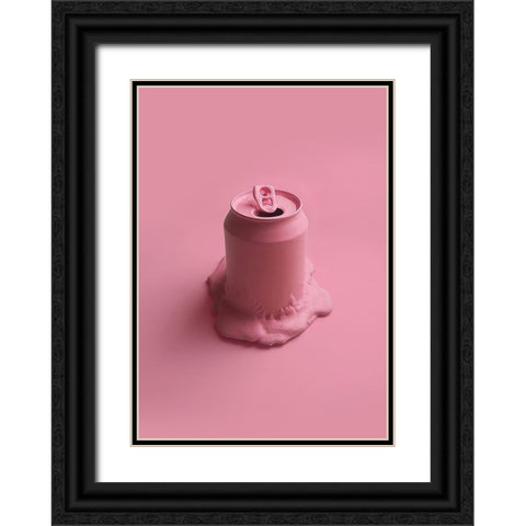 Melting Memories 01 Black Ornate Wood Framed Art Print with Double Matting by Farkas, Robert