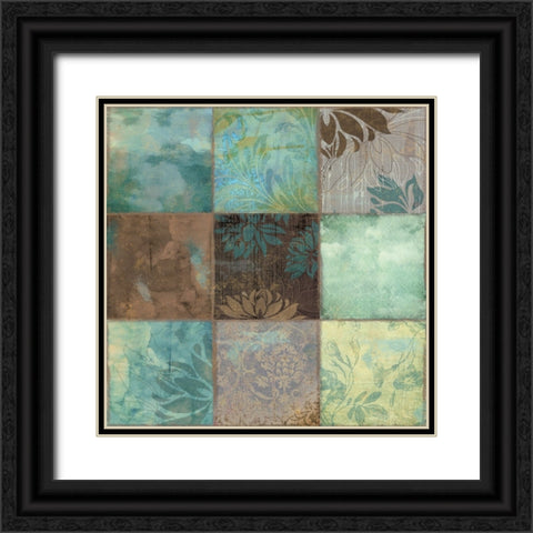 Skypatches I Black Ornate Wood Framed Art Print with Double Matting by Sasha