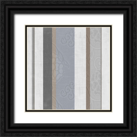 Elegante VIII Black Ornate Wood Framed Art Print with Double Matting by Sasha