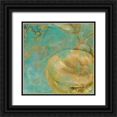 Fruit Palette V Black Ornate Wood Framed Art Print with Double Matting by Sasha