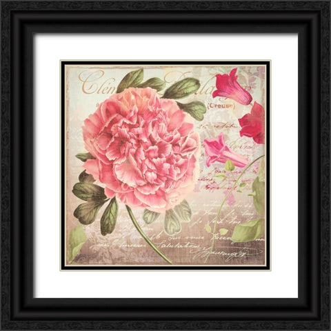 Aphrodite II Black Ornate Wood Framed Art Print with Double Matting by Sasha