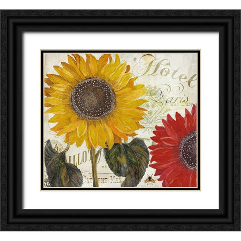 Sundresses I Black Ornate Wood Framed Art Print with Double Matting by Sasha