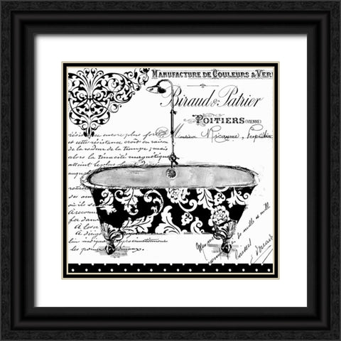Boudoir I Black Ornate Wood Framed Art Print with Double Matting by Sasha