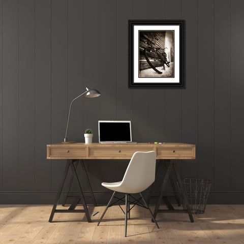 Souvenier Black Ornate Wood Framed Art Print with Double Matting by Lavoie, Tina