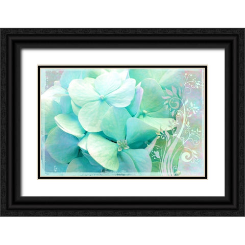 Elation Black Ornate Wood Framed Art Print with Double Matting by Lavoie, Tina