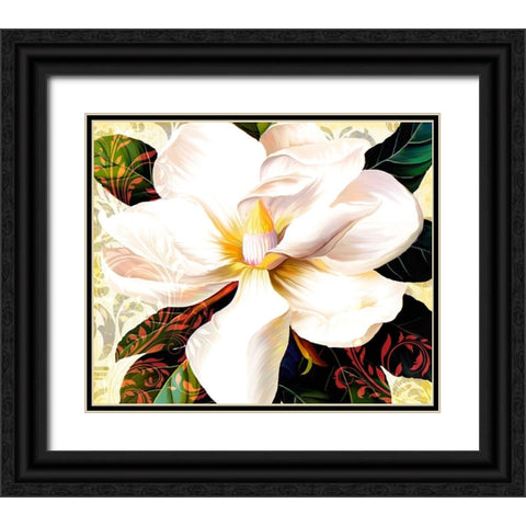 Tuscan Afternoon Black Ornate Wood Framed Art Print with Double Matting by Lavoie, Tina